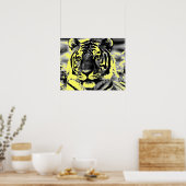 Posters de tigres de style pop art (Cuisine)