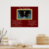 Posters d'éclaboussure d'aigle à glace et d'aigle  (Cuisine)