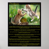 Posters Desiderata (Devant)
