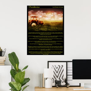 Posters Desiderata Blé Fields