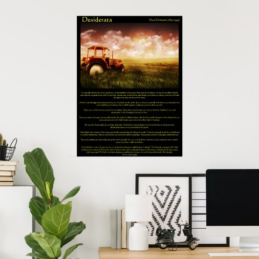 Posters Desiderata Blé Fields (Bureau à domicile)