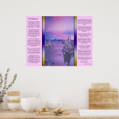 Posters Desiderata Purple Ocean (Cuisine)