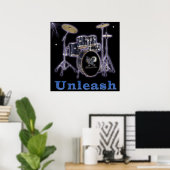 Posters drumstel (Thuiskantoor)
