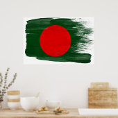 Posters du drapeau du Bangladesh (Cuisine)
