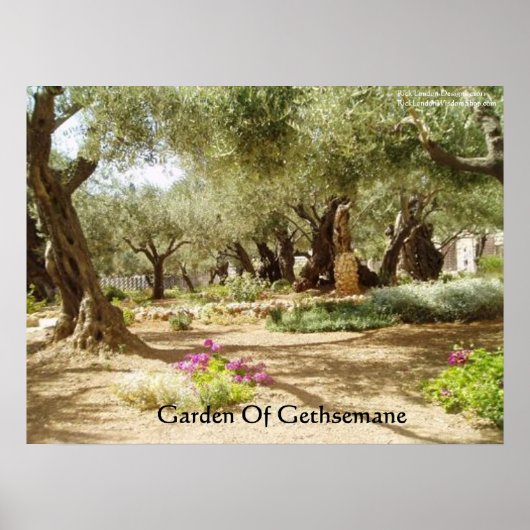 Posters Du Jardin De Gethsémani Christianity (Devant)