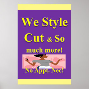 Posters du salon Barbershop