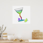 POSTERS EN ARCHIVALE PRINTS - BUTTERFLY MARTINI AR (Keuken)