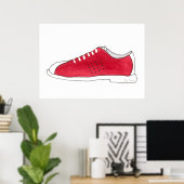 Posters et impressions de chaussures de bowling (Bureau à domicile)
