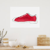 Posters et impressions de chaussures de bowling (Cuisine)