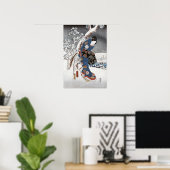 Posters et impressions de Geisha de neige (Bureau à domicile)