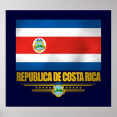 Posters et imprimés "Costa Rica Pride" (Devant)