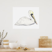 Posters et imprimés pélicans (Cuisine)