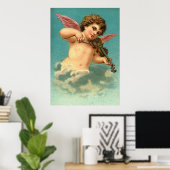 Posters et imprimés Sweet Angel Cherub (Bureau à domicile)