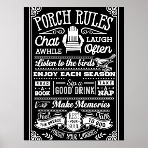 POSTERS EXTÉRIEURS - Règles de port