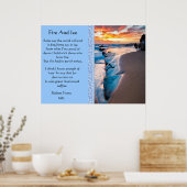 Posters Fire Et Glace Blue Ocean (Cuisine)