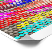 POSTERS Graphisme Motif Étoiles Fleurs (Coin)