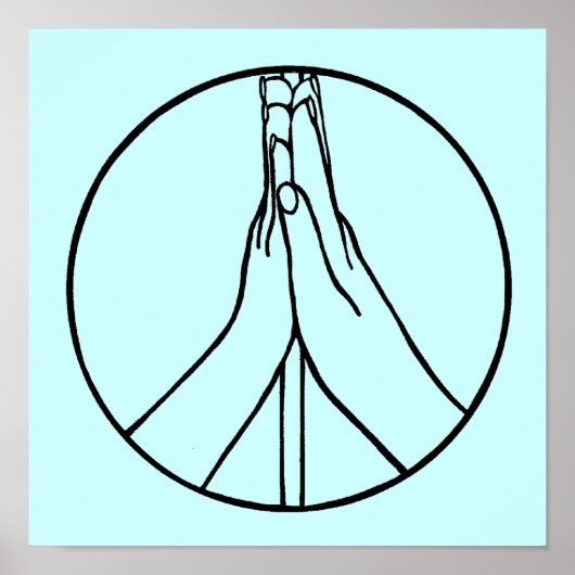 Posters High Five Peace (Devant)