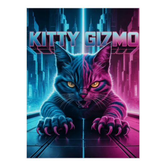 Posters Kitty Gizmo 02 (Devant)