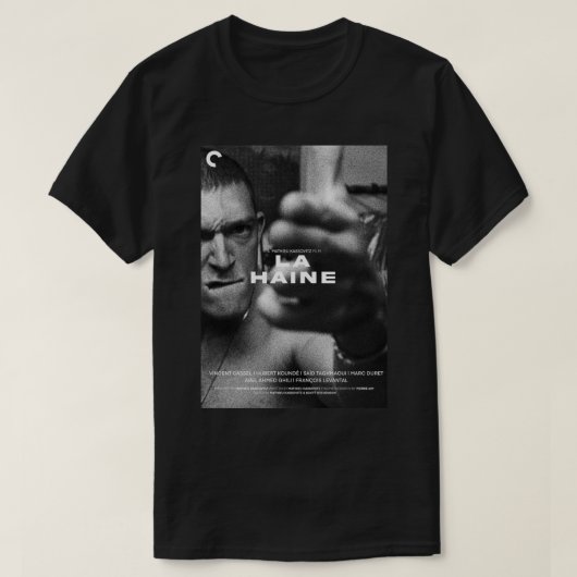 POSTERS LA HAINE POSTER T-SHIRT (Design voorkant)