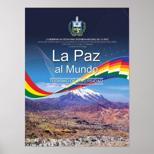 Posters La Paz al mundo (Voorkant)