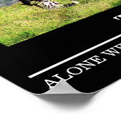 Posters Motivation Faune Zebra Teamwork (Coin)