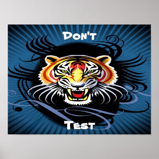 Posters niet testen (Voorkant)