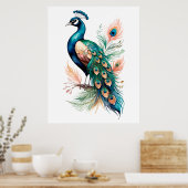 Posters pauw (Keuken)