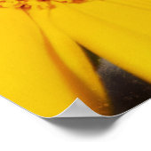 Posters personnalisés Art fin Imprimer Fleur Jaune (Coin)