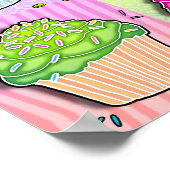 Posters, Prints - Pop Art Cupcakes (Hoek)