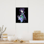 Posters Roses de papillons "Sky" (Cuisine)