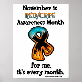 POSTERS...RSD/CRPS - November is RSD/CRPS Awarenes Poster