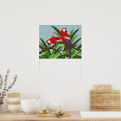 Posters Scarlet Macaw (Cuisine)