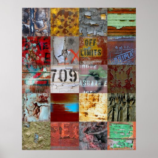 Posters Street Art Abstract 32 Long (Voorkant)