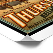 Posters Theater Vintage Thurston Magican (Hoek)