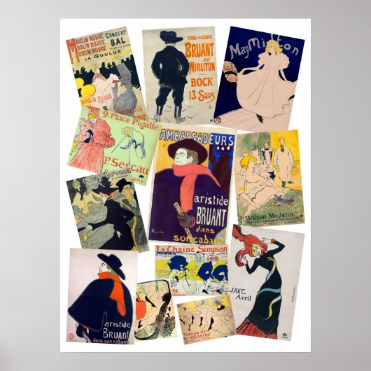Posters Toulouse-Lautrec (Devant)