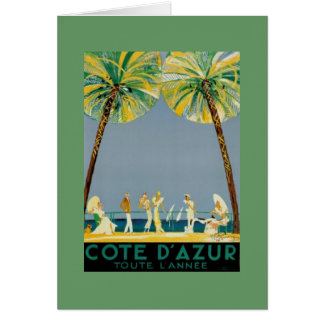 Posters van Cote D'Azur - Vintage