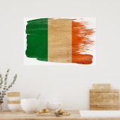 Posters van de Ierse vlag (Keuken)