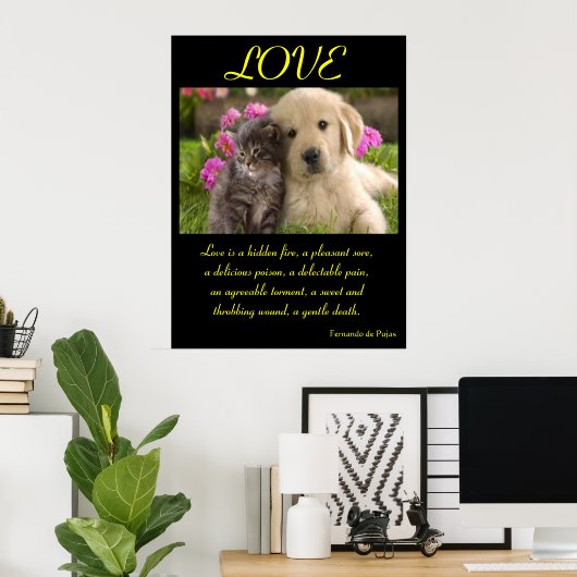 POSTERS VAN DE LAVE Dier 1 (Thuiskantoor)