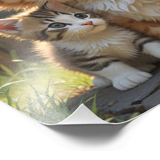 Posters van de Schattigee Kittens (Hoek)