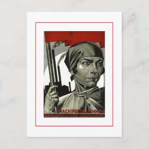 Posters van de Sovjet-Poster Briefkaart