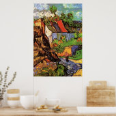 Posters Van Gogh - "Maisons à Auvers" 1890 - Art (Cuisine)