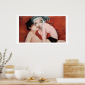 Posters van vogels en bijen (Keuken)