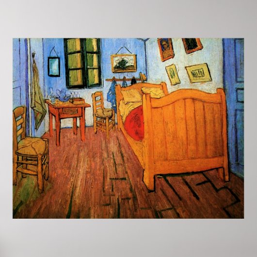 Posters - Vincent's slaapkamer in Arles 1888 Van G (Voorkant)