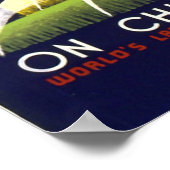 Posters vintage, Chicago Buckingham Fountain WPA (Coin)