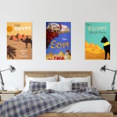 Posters vintage égyptiens (Chambre à coucher)