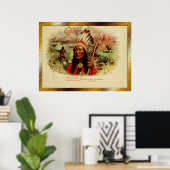 Posters vintages Étiquettes de boîte à cigares (Bureau à domicile)