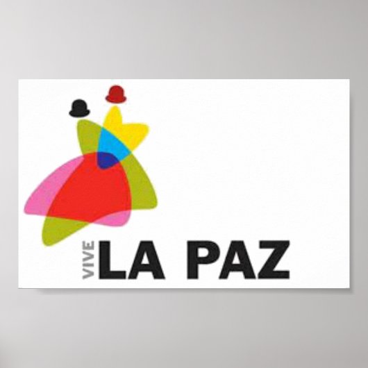 Posters vive La Paz (Devant)