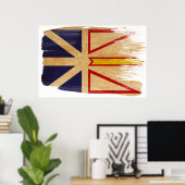Posters voor de vlag van Newfoundland (Thuiskantoor)