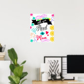 Posters voor mam- Moederdag- Poster- mam Gift (Thuiskantoor)