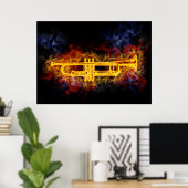 Posters voor smaakvolle muziek (Thuiskantoor)